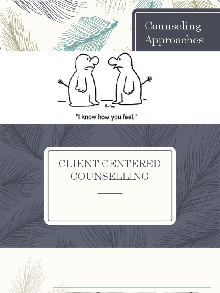 Overview of Counseling Approaches | PDF | Reinforcement | Psychotherapy