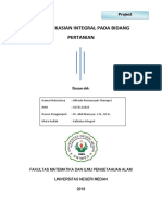 Pengaplikasian Integral Pada Bidang Pert