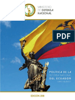 Política de Defensa Nacional Libro Blanco 2018 Web PDF