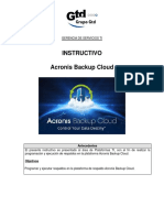 Procedimiento-Portal Acronis e Instalacion de Agentes