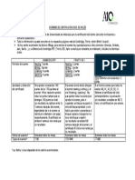 Tabla Exámenes Certificación Inglés B1