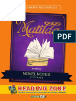 Novel Notes Matilda v1.3 PDF