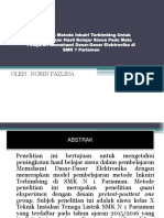 Penerapan Metode Inkuiri Terbimbing Untuk Meningkatkan Hasil Belajar