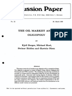 Oil Oligopoly PDF