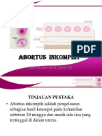 Abortus Inkomplit