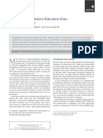 Errors in Administrative Education Data: A Cautionary Tale: Dan Goldhaber, Kristian L. Holden, and Cyrus Grout