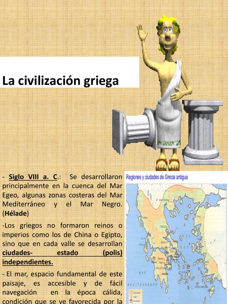 La Civilización Griega | PDF | Esparta | Antigua Grecia