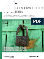 Open source, software libero e altre libertà - Piana (2018)