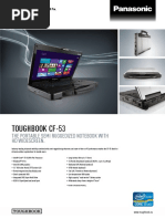 Laptop. Panasonic. DataSheet