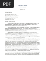 Flood letter to Barr on Mueller report