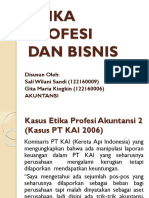 Etika Profesi Dan Bisnis