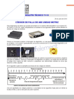 Códigos de Falhas de Abs Unidade Motriz PDF