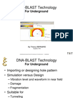 DNA-BLAST Tech Optimizes Underground Blasting