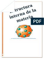 Estructura Interna de La Materia