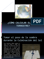 Calcular El Radio Terrestre