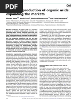 Microbial Production of Organic Acids: Expanding The Markets