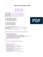 Matlab Program For RCC