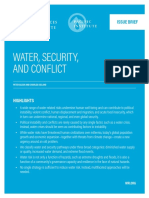 Water Security Conflict