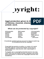 copyright poster