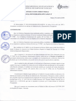 Cancelación Del Proceso Cas 001-2019 Del Hospital de Pampas Tayacaja