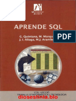 Aprende SQL - Quintana, Marqués, Aliaga, Aramburu PDF