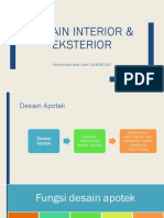 DESAIN INTERIOR APOTEK