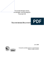 FIST 3-31 Transofrmer Diagnostics