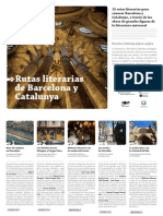 Rutas Literarias de Barcelona y Cataluña