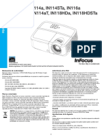 Manual de Proyector Infocus PDF