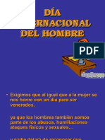 Dia Internacional Del Hombre Diapositivas