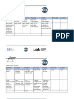 Production Schedule University