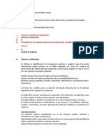 Levantamiento de Observaciones Perfil Riego