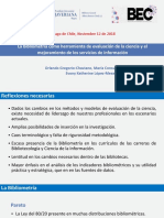 La Bibliometría Como Herramienta de Evaluación de La Ciencia y El Mejoramiento de Los Servicios de Información Pontificia Universidad Javeriana Colombia PDF