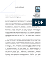 Fronteras Desde La Modernidad A La Globalización: Pablo R. Cristoffanini Y Rita Cancino