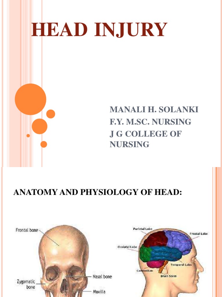 Anatomy and Physiology of Head Injury | PDF | Traumatic Brain Injury ...