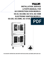 Sg22e Gas Convection Oven Vhl002-2b