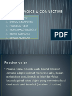 Passive Voice & Connective