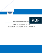 Evaluasi Diri WRRIM LPPM Tahun 2012 PDF