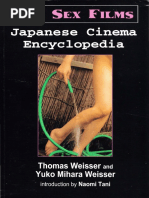 Japanese Cinema Encyclopedia - The Sex Films - 1st Edition (1998 ...