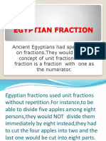 Egyptian Fraction