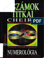 Cheiro - A Számok Titkai