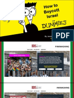 How To Boycott Israel For Dummies