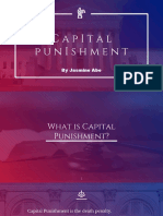 Capital Punishment: by Jasmine Abe