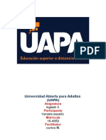 Universidad Abierta para Adultos (UAPA) : Inglesh II Yomelis Escaño 16-4859