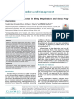 Corticosterone Response in Sleep Deprivation and Sleep Fragmentation