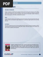 lesson plan - fishbowl debate