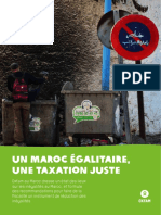 Rapport Oxfam 2019 Un Maroc Egalitaire Une Taxation Juste