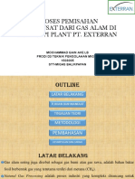 Proses Pemisahan Kondesat Dari Gas Alam Di GHSF Siap Present