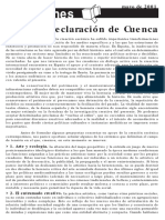 Calvo, Blanca - Declaración de Cuenca PDF