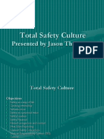 Total Safety Culture: Presented by Jason Thompson